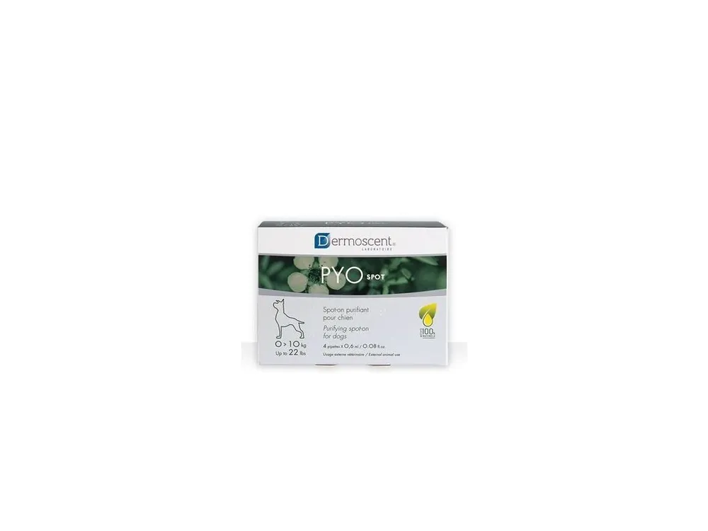 Dermoscent PYO spot pes 10-20kg antipyodermický Ihned K Objednání