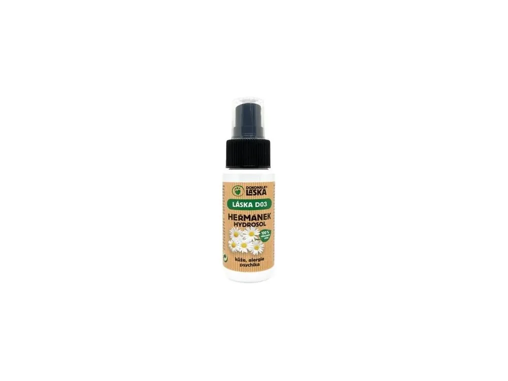Oblíbený DOKONALÁ LÁSKA D03 Heřmánek hydrosol 50ml
