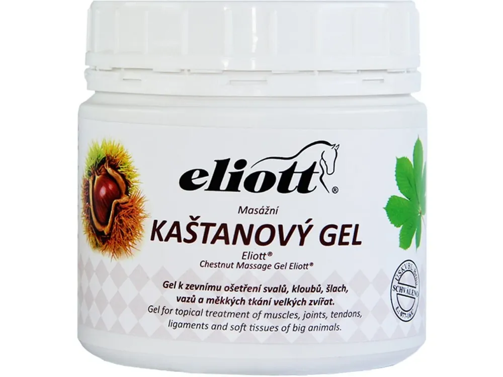 Značkový Eliott kaštanový masážní gel 450ml