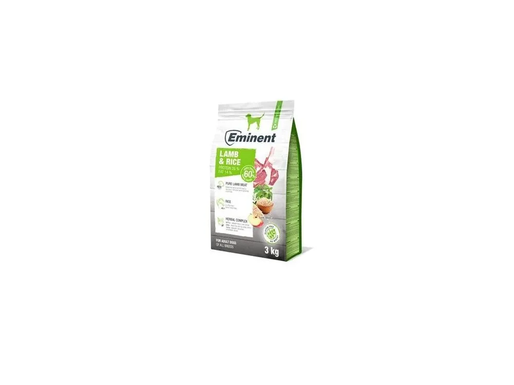Eminent Adult Lamb Rice 3kg Novinka