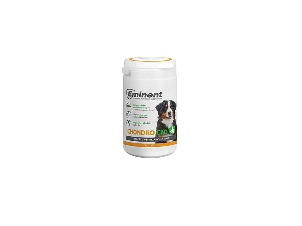 Eminent Dog Chondro CBD 140tbl Akční Nabídka