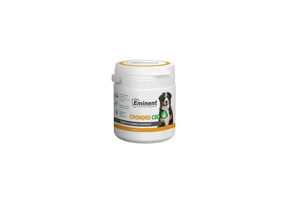 Eminent Dog Chondro CBD 60tbl Nakupujte Hned