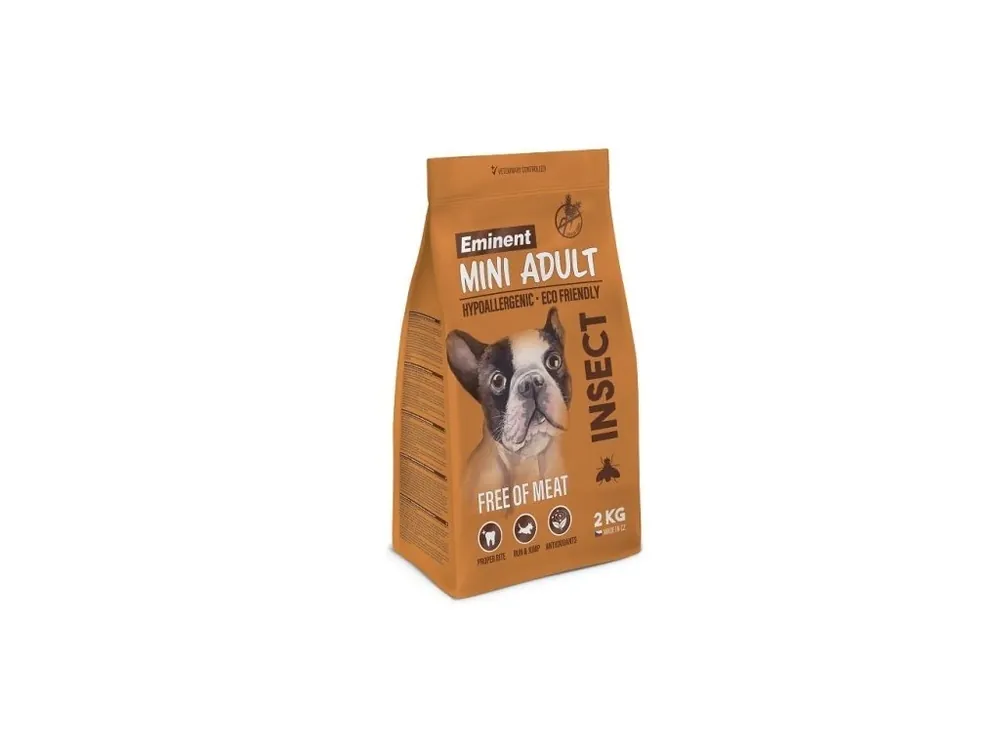Eminent Dog Mini Adult hmyz 2kg Nejprodávanější