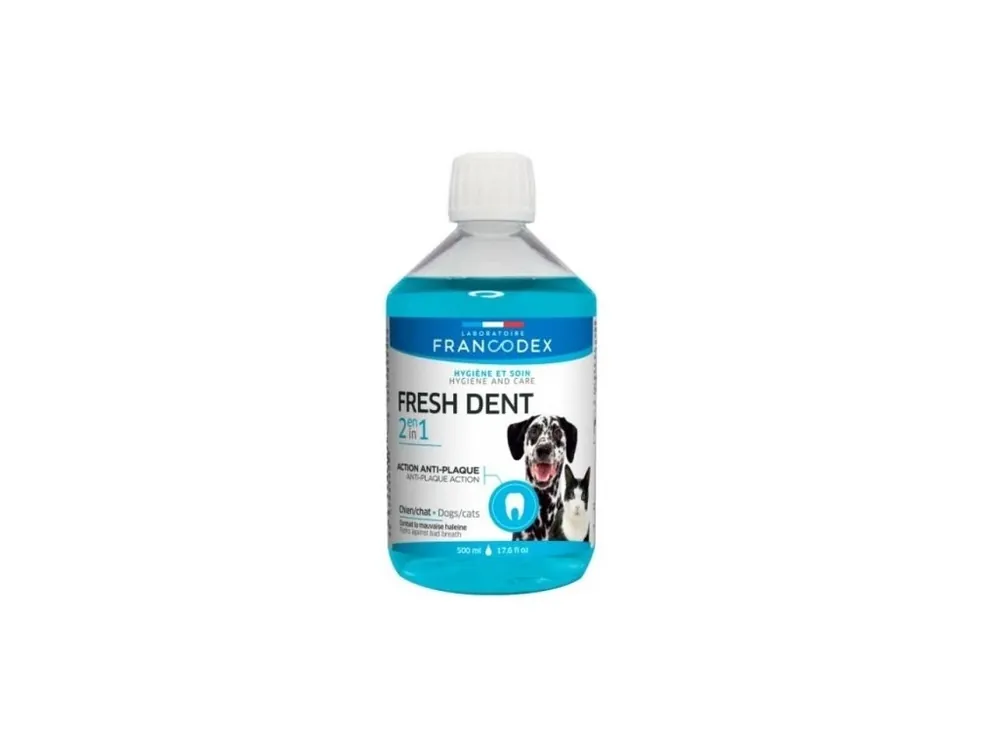 Bezpečná Platba Francodex Fresh Dent pes, kočka 500ml