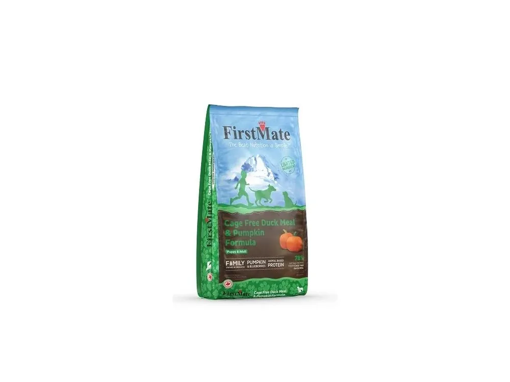 First Mate Dog Cage Free Duck Meal & Pumpkin 11,4kg Cenově Výhodný