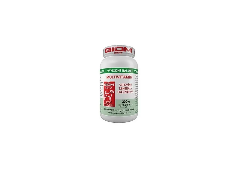 Giom S Multivitamín 200g plv Speciální Cena