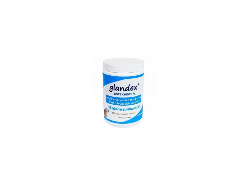 Výhodná Nabídka Glandex soft chews 120ks/480g