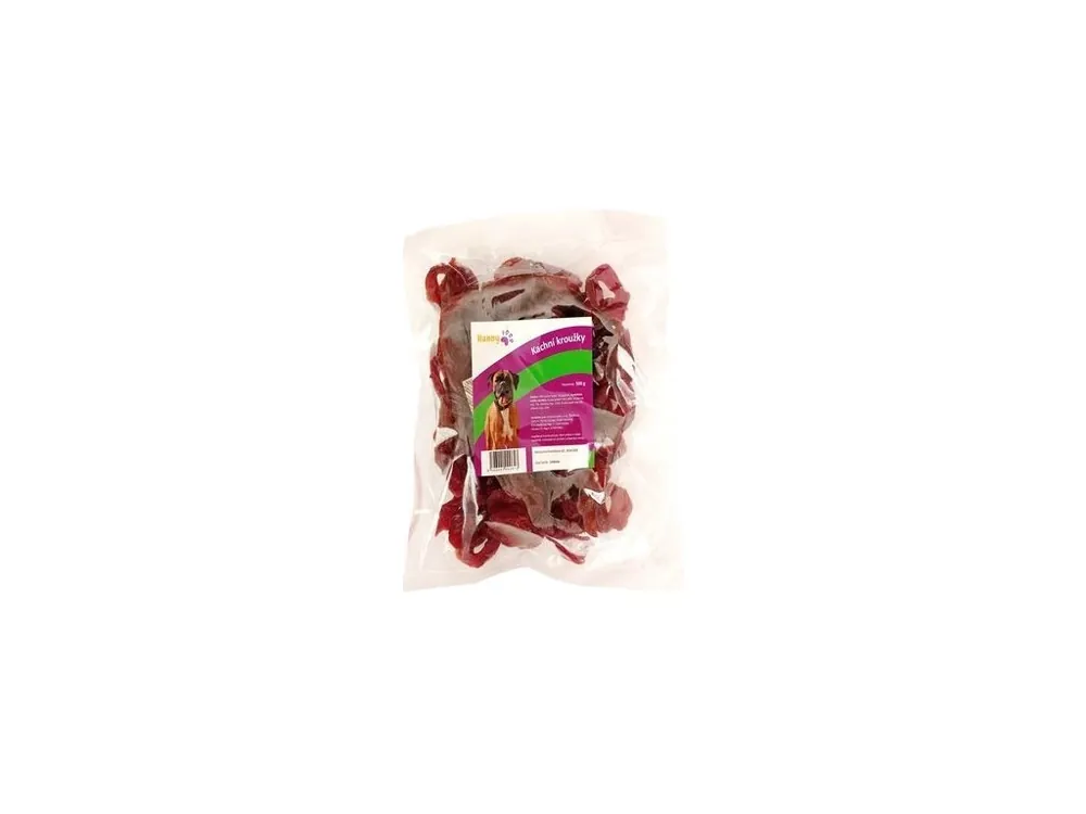 Hanny food kachní kroužky 500g Pouze Dnes