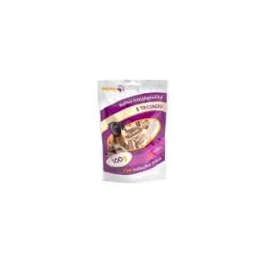 Hanny food kuřecí trojúhelníčky s treskou 100g Aktuální