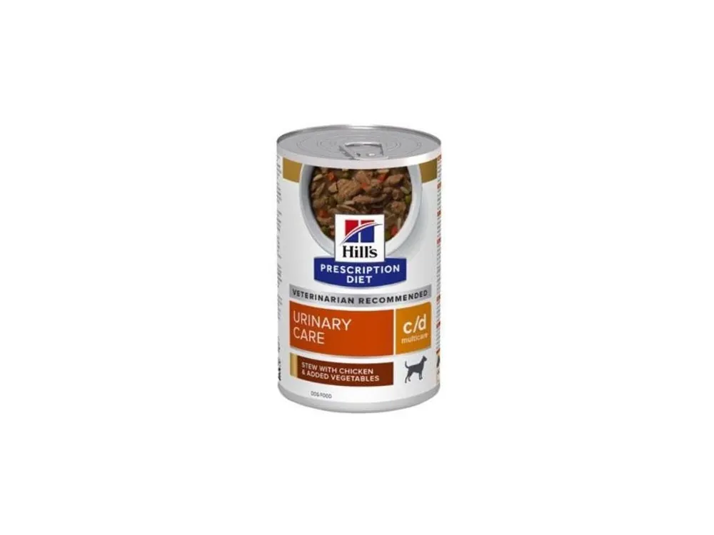 Výprodej Hills Can. PD C/D Urinary Multicare Chicken stew konz 354g
