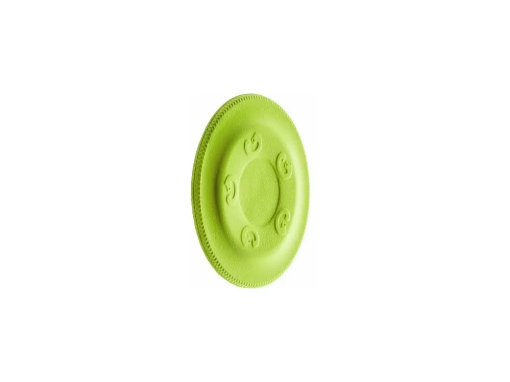 Hračka pes létající talíř Frisbee zelený 17 cm Akční Nabídka