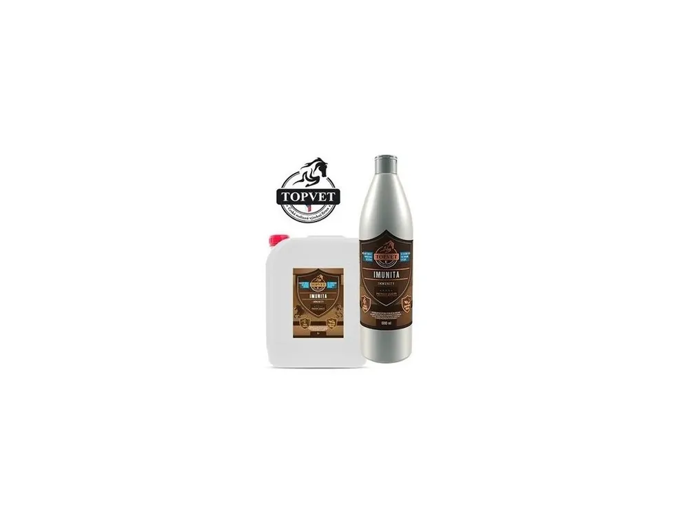 Originální Imunita sirup pro koně 1000ml TopVet