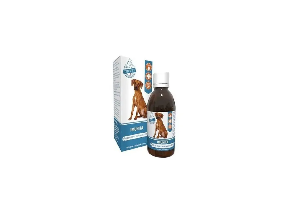Imunita sirup pro psy TOPVET 200ml Cenová Bomba