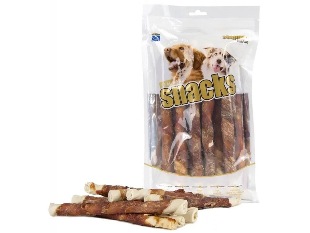 Omezená Nabídka Magnum Duck ROLL on Rawhide stick 500g
