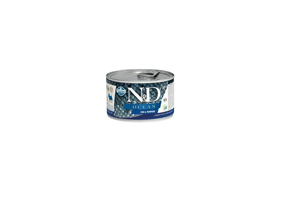 N&D DOG konz. OCEAN Adult Codfish & Pumpkin Mini 140g Objednat Nyní