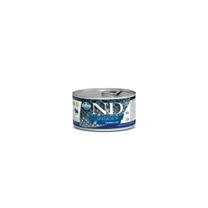 Horká Nabídka N&D DOG konz. OCEAN Adult Salmon & Codfish Mini 140g