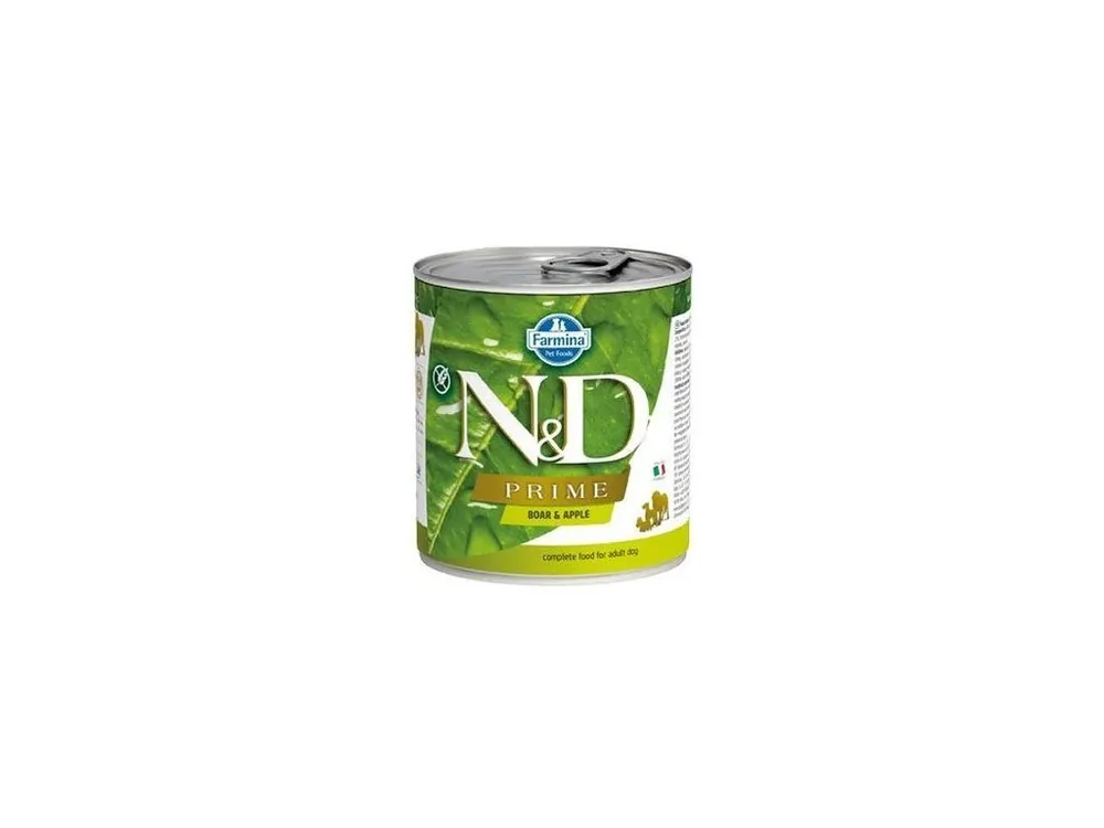 N&D DOG konz. PRIME Adult Boar & Apple 285g Horká Nabídka