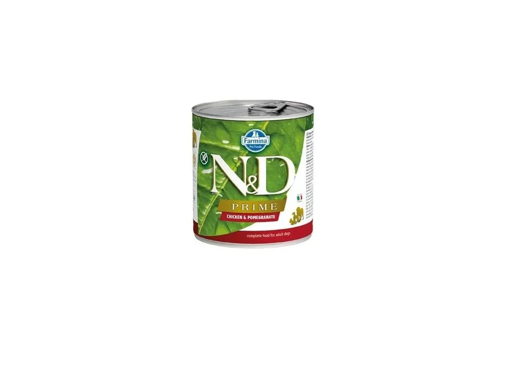 Kup Teď N&D DOG konz. PRIME Adult Chicken & Pomegranate 285g