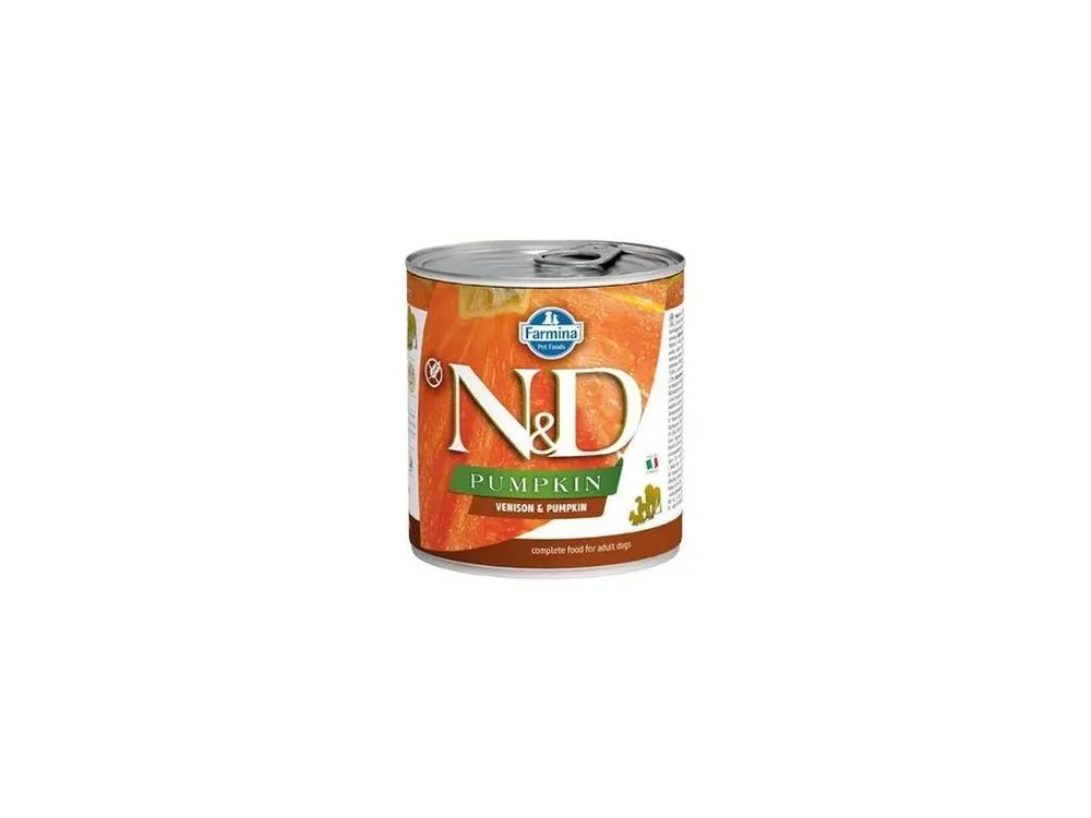 Expresní Doručení N&D DOG konz. PUMPKIN Adult Venison & Pumpkin 285g
