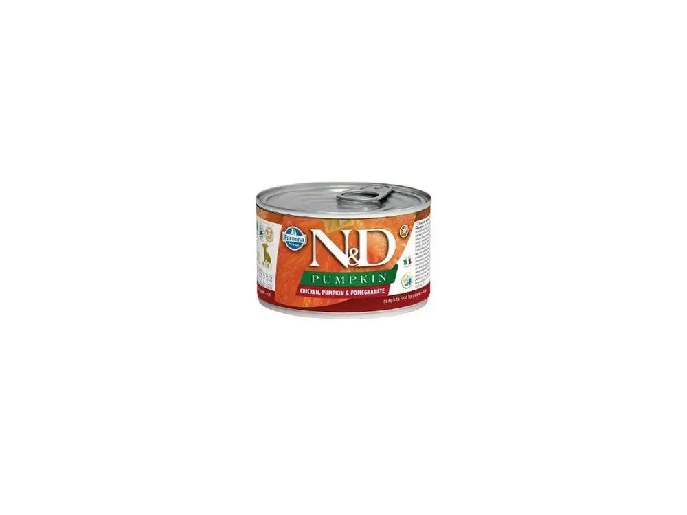 N&D DOG konz. PUMPKIN Puppy Chicken & Pomegranate Mini 140g Rychlé Dodání