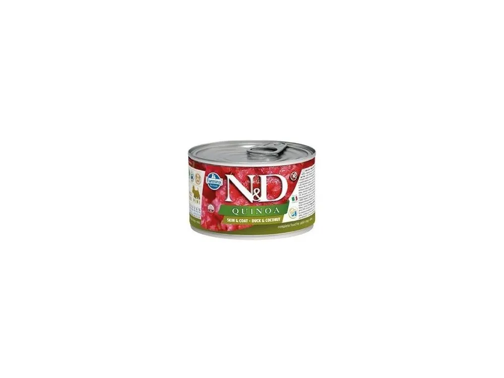 Omezená Nabídka N&D DOG konz. QUINOA Duck & Coconut Mini 140g