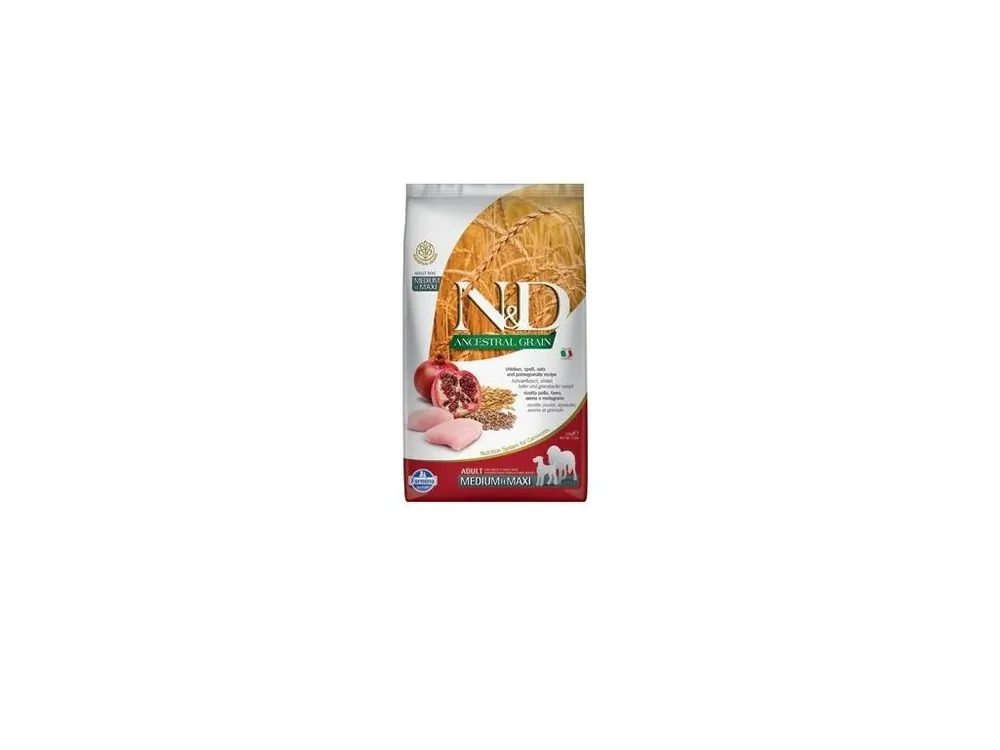 N&D DOG LG Adult M/L Chicken & Pomegranate 2,5kg Odeslání Ihned