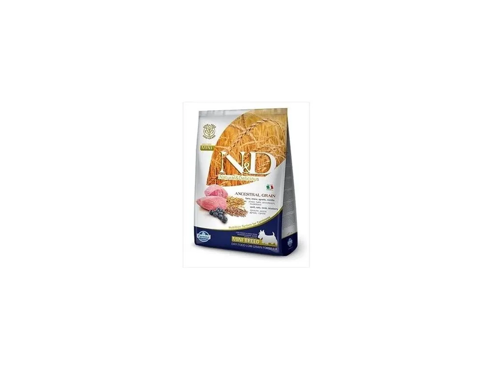 N&D DOG LG Adult Mini Lamb & Blueberry 7kg Nová Kolekce