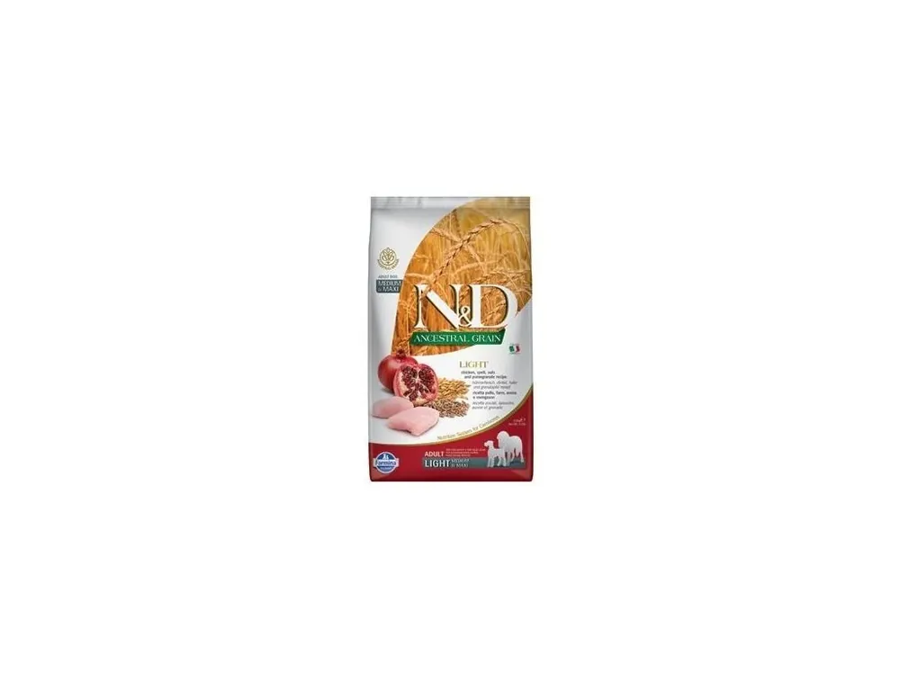 N&D DOG LG Light M/L Chicken & Pomegranate 2,5kg Koupit Online