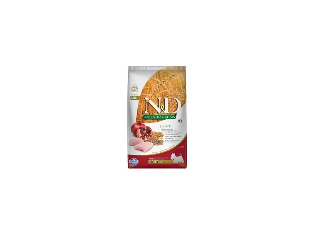 Objednat Nyní N&D DOG LG Light Mini Chicken & Pomegranate 2,5kg
