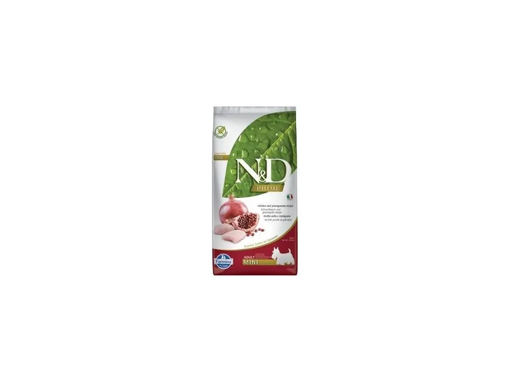 Akce N&D DOG PRIME Adult Mini Chicken&Pomegranate 7kg