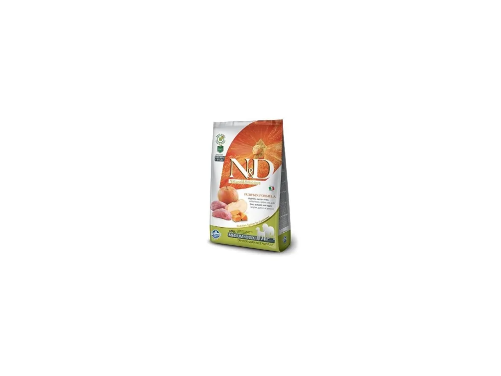 N&D DOG PUMPKIN Adult M/L Boar & Apple 2,5kg Finální Výprodej