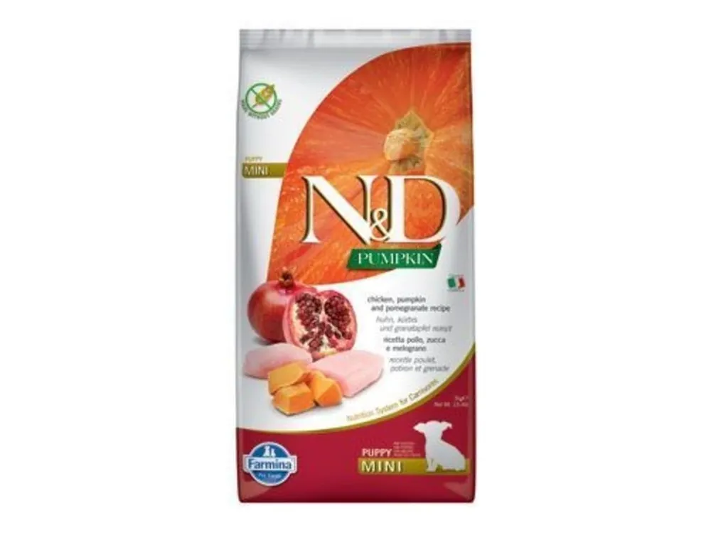 N&D DOG PUMPKIN Puppy Mini Chicken&Pomegranate 7kg Top Prodej