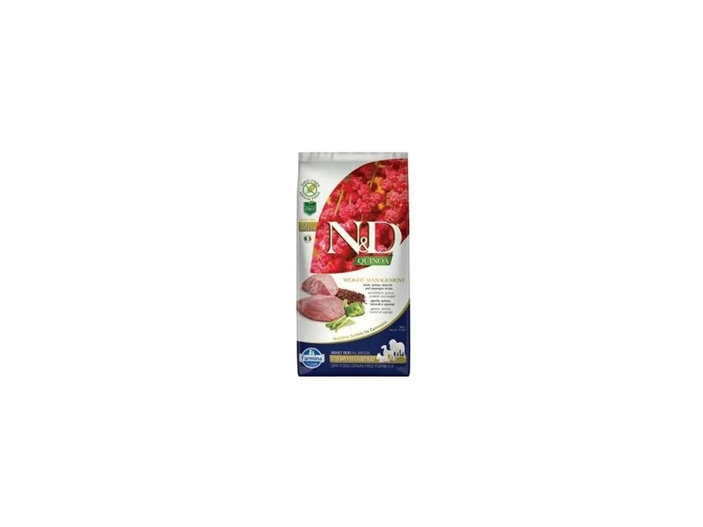 N&D DOG QUINOA Weight Mnmgnt Lamb M/L 7kg Značkový