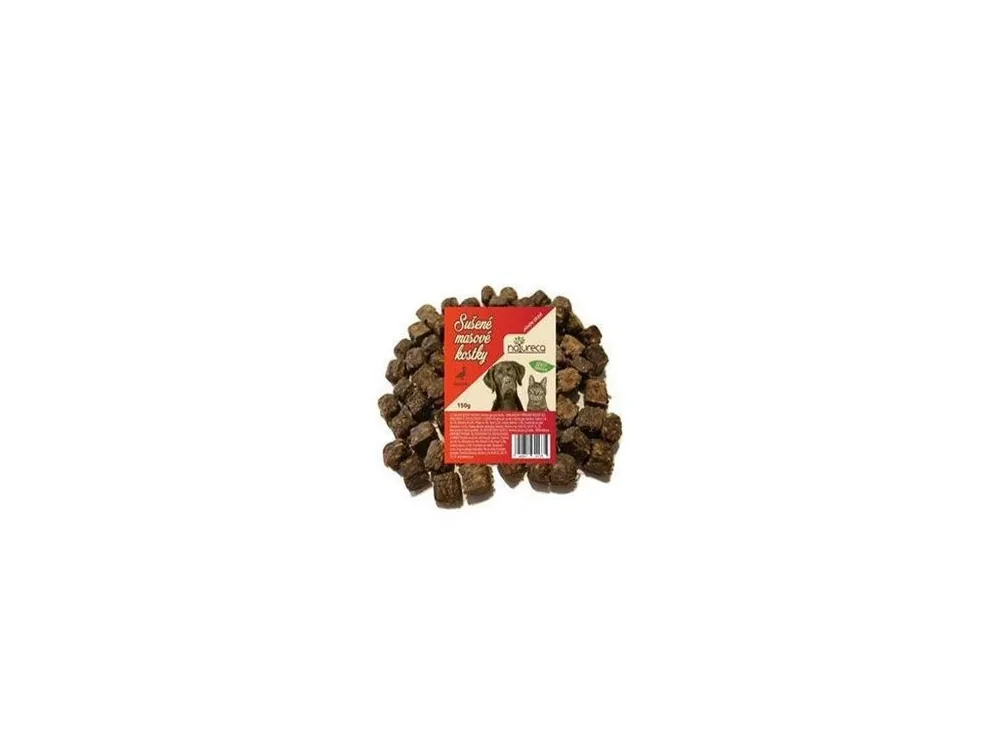 Top Prodej NATURECA pochoutka 100% Masové kostky Kachna 150g