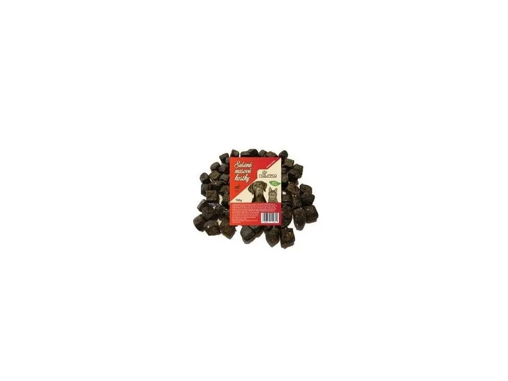 NATURECA pochoutka 100% Masové kostky Zajíc 150g Vrácení Zdarma