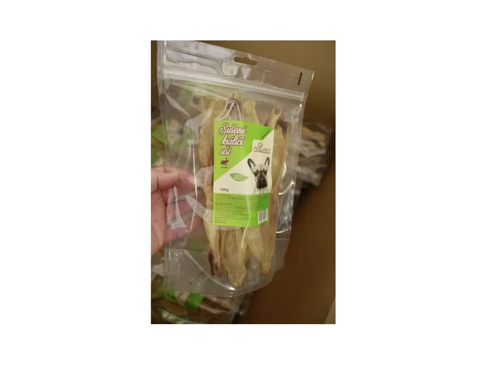 NATURECA pochoutka Králičí uši sušené 100g Cenový Hit