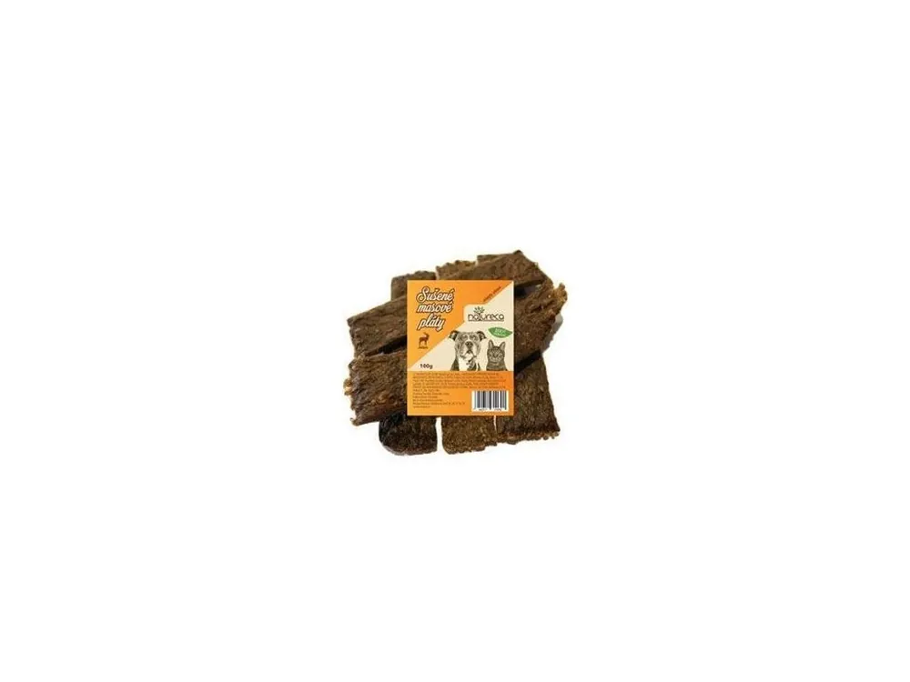 Kup Teď NATURECA pochoutka Masové pláty Jelen 100g