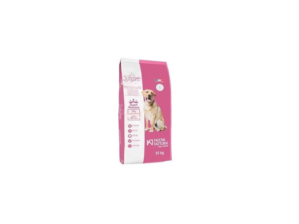 Vrácení Zdarma Nuova Fattoria Supreme adult 15kg