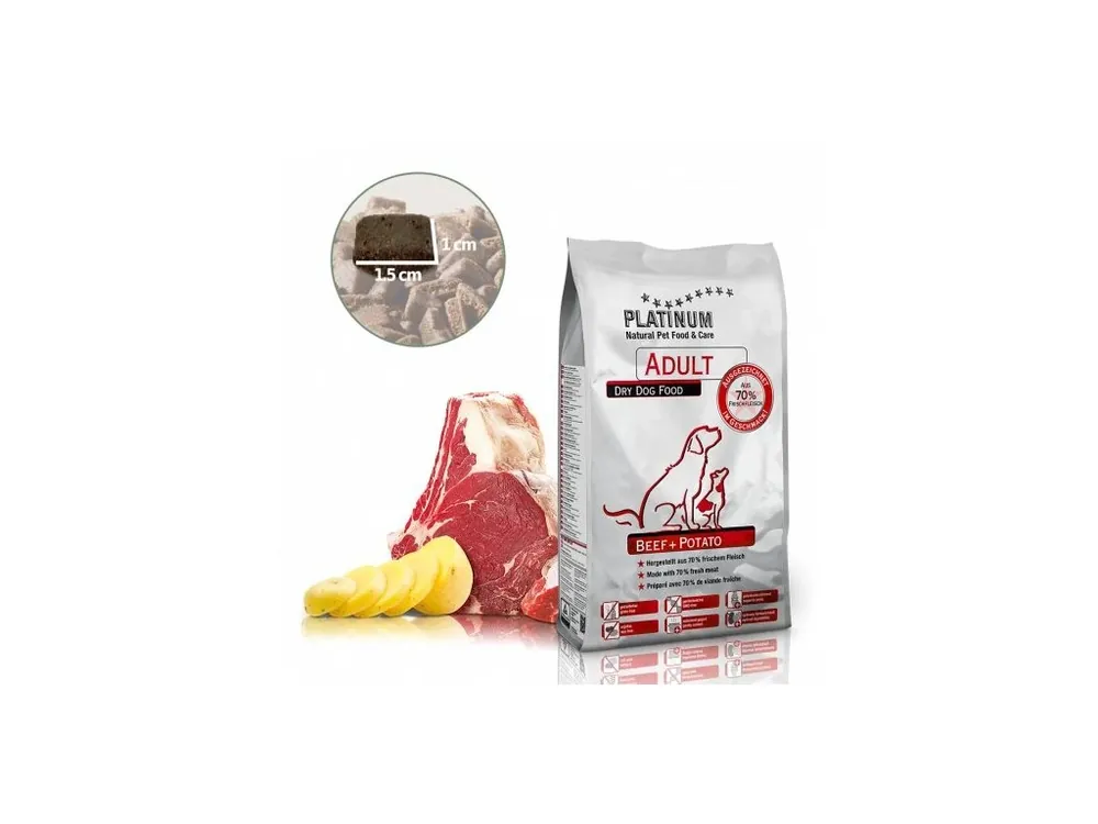 Platinum Adult Beef & Potatoes 5kg Sleva