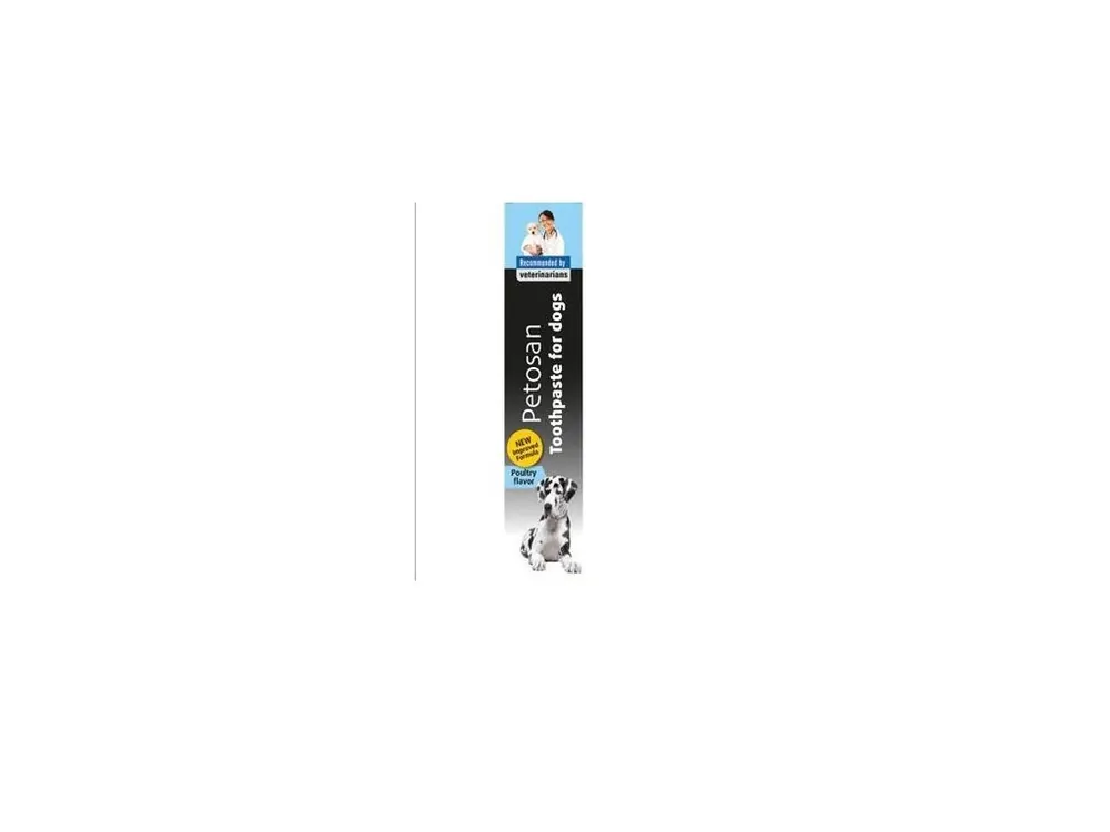 Výhodná Nabídka Petosan zubní pasta pro psy drůbeží 70g/50ml tuba
