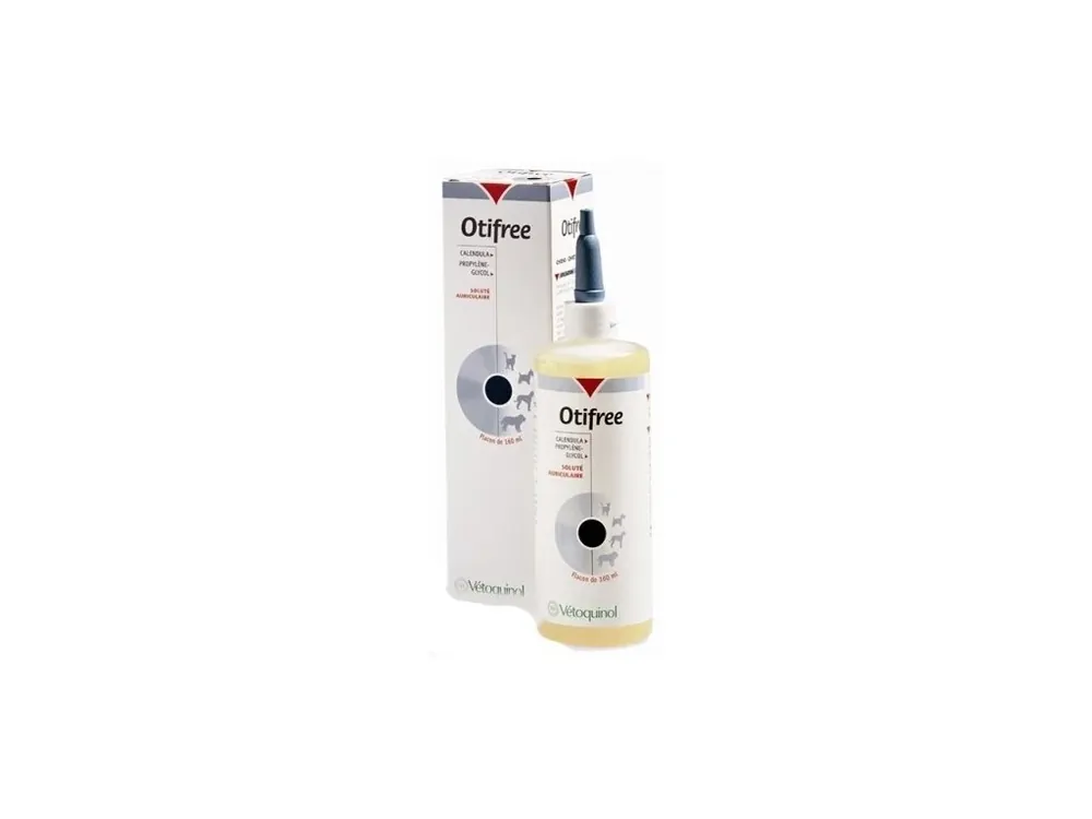 Otifree ušní roztok 60 ml Vétoquinol Originální