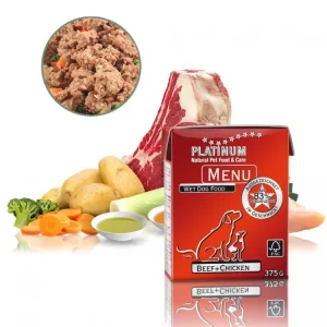 Výprodej Platinum Menu Beef and Chicken 375g