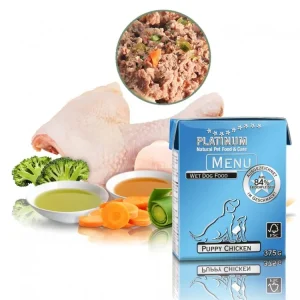 Tovární Cena Platinum Menu Puppy Chicken 375g