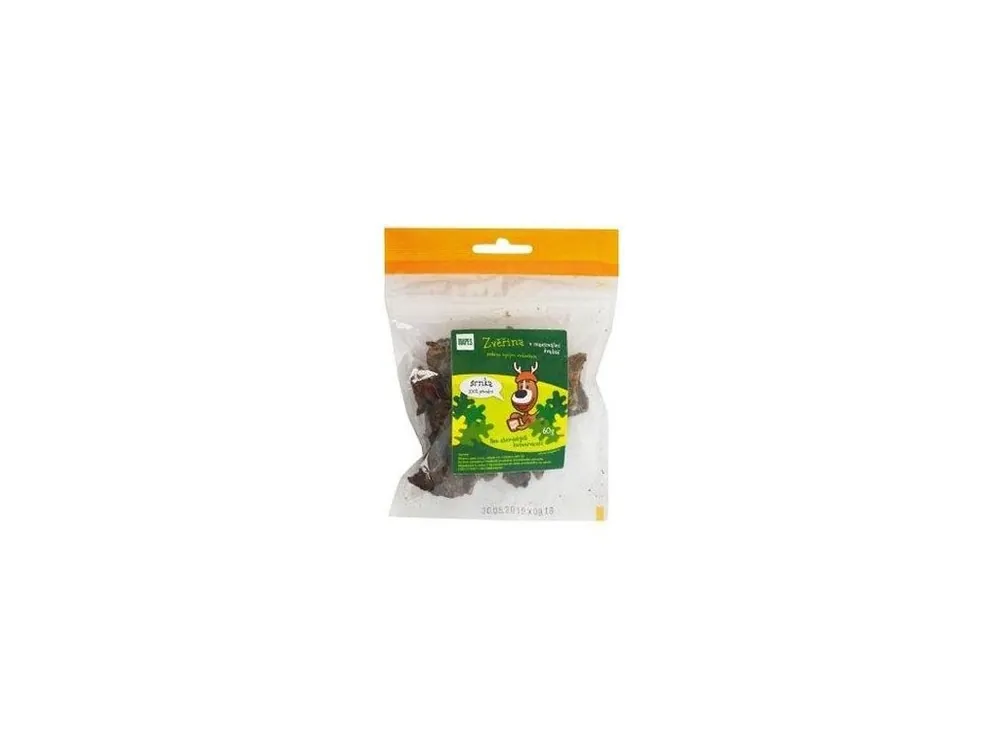 Pochoutka sušená MAPES Zvěřina jelen 60g Speciální Cena