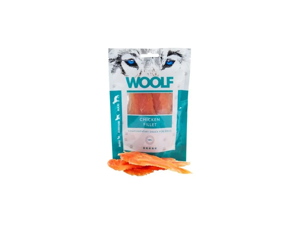 Aktuální Pochoutka Woolf Duck Fillet 100g