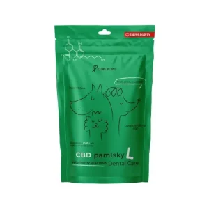 Curepoint CBD pamlsek Dental Care L 100 g Akční Cena