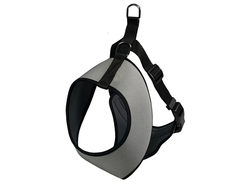 Expresní Doručení Huhubamboo postroj do auta neopren šedý M