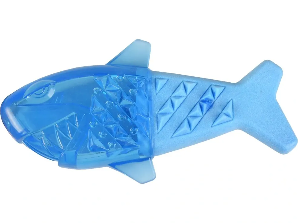 Nová Kolekce Hračka Flamingo TPR ryba chladící 18 cm