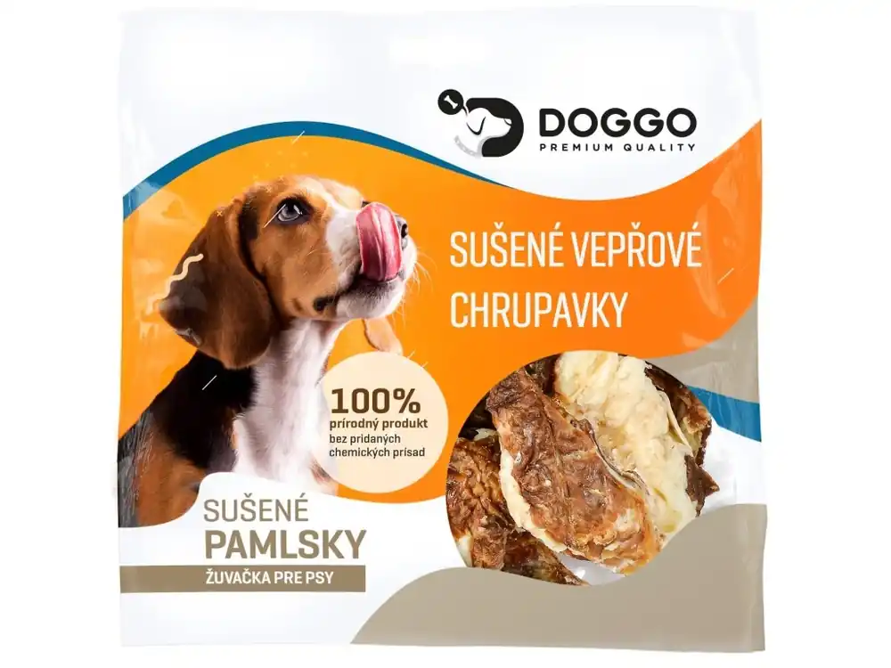 Doggo chrupavky vepřové sušené 250 g Nejprodávanější