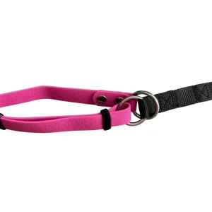 Víkendová Akce HUHUBAMBOO obojek POLYTRACE polostahovací 35 - 64 cm, fuchsie